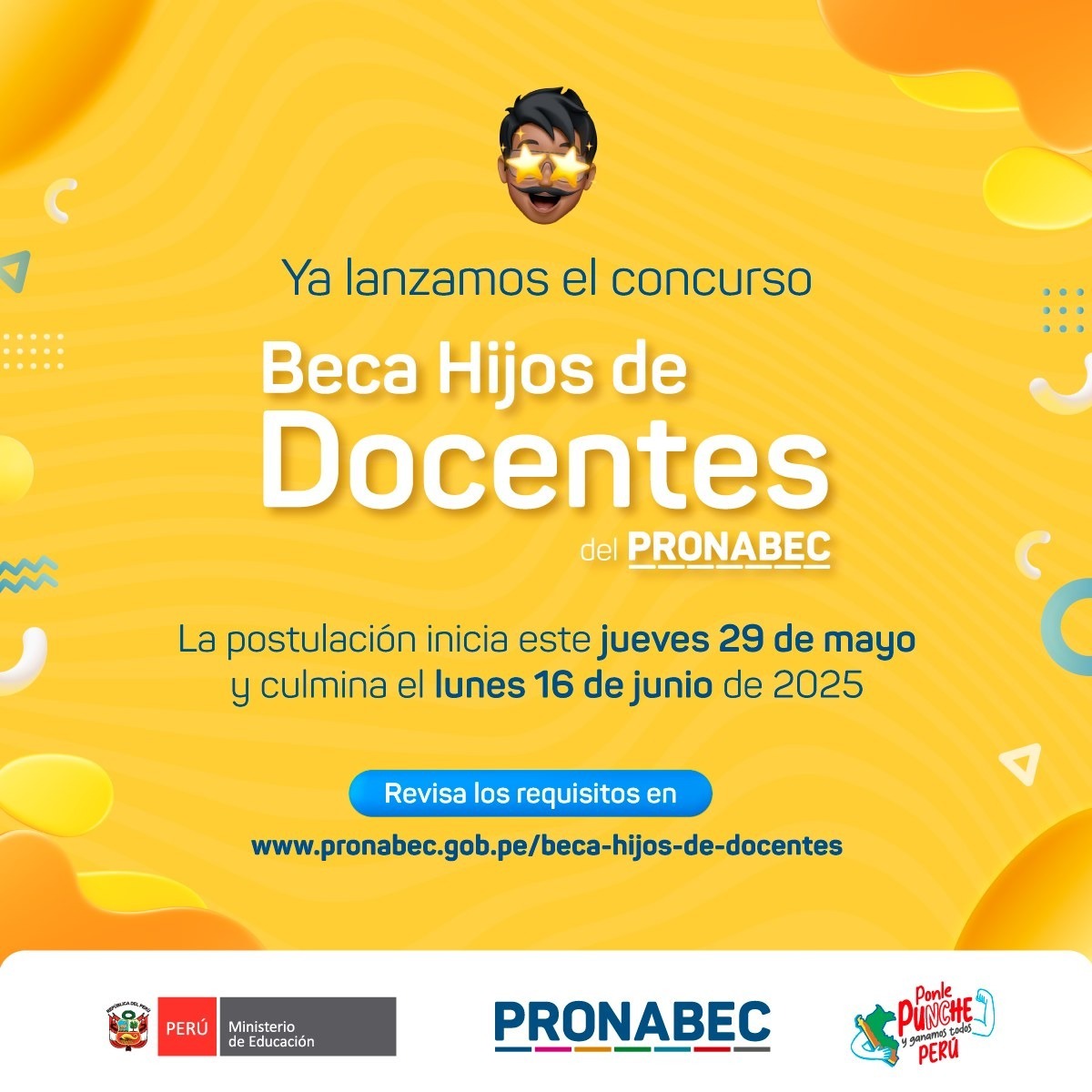 Beca hijo de docente