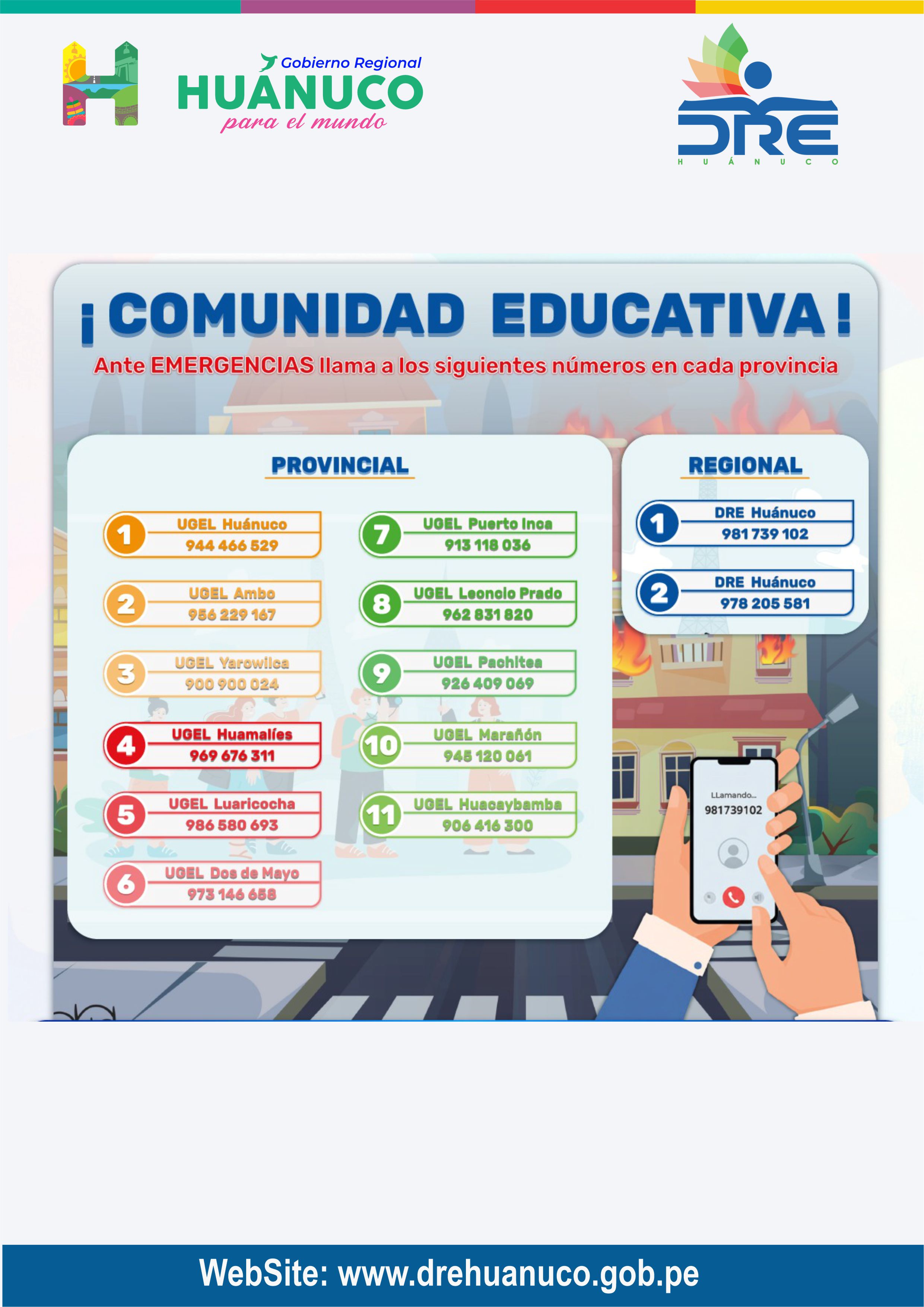 Ante alguna emergencia